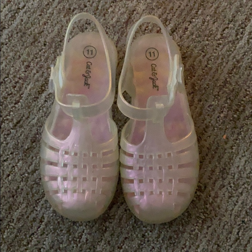 Cat & jack jelly shoes for girls